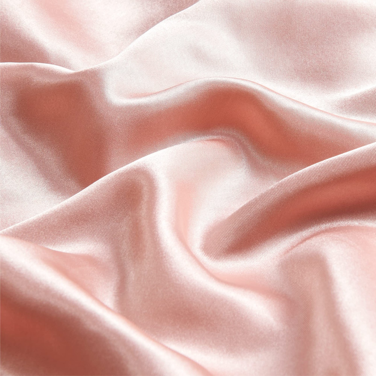 Cooling Body Pillowcase, Silky Satin Fabric, 20x54, Coral Pink