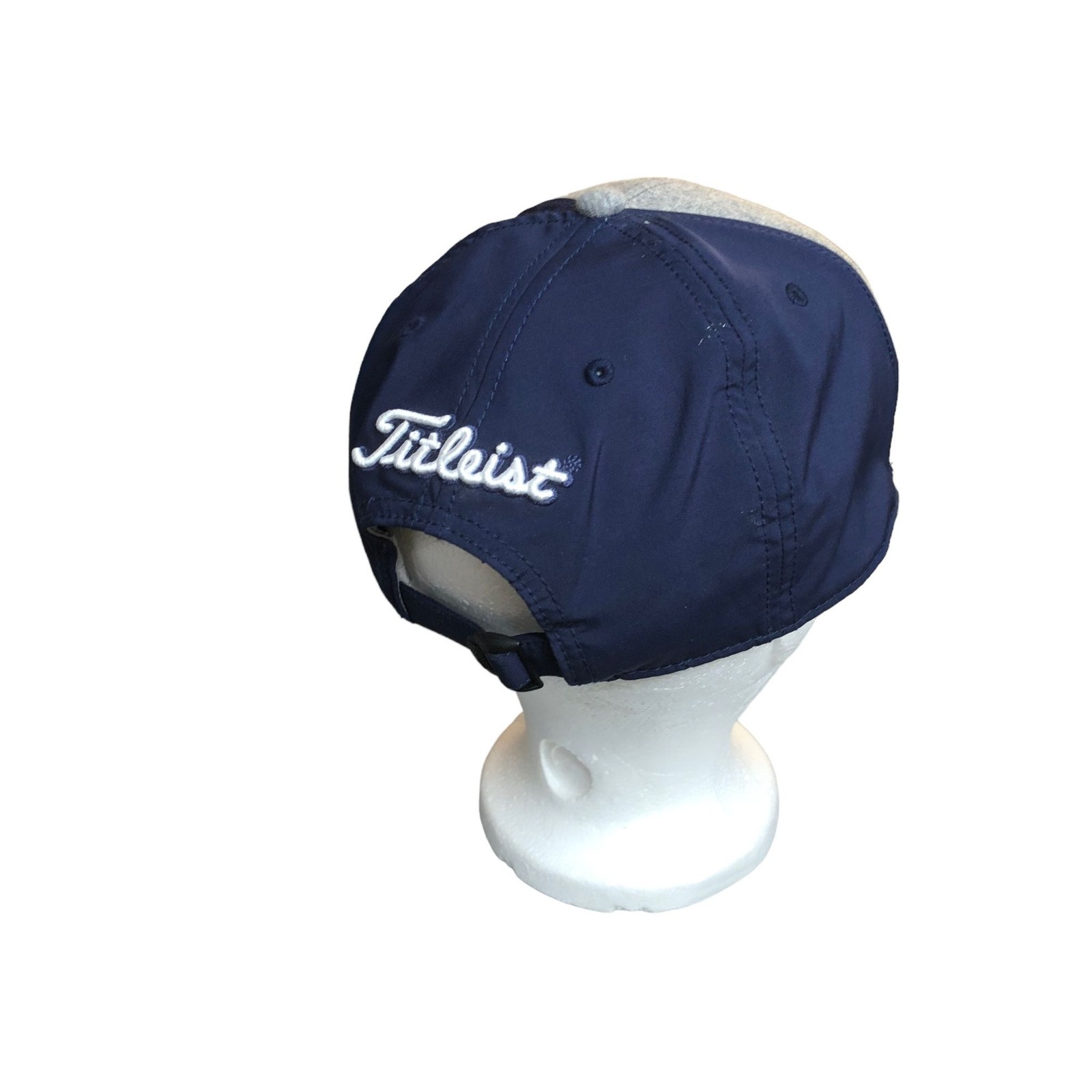 Titleist Adjustable Golf Hat Navy & Gray Cotton/Polyester Blend
