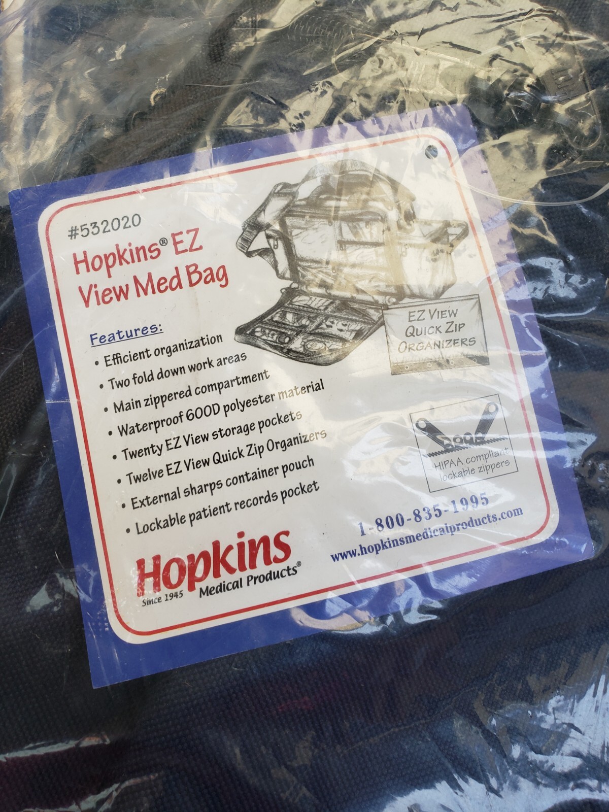 HOPKINS EZ VIEWMEDBAG #532020