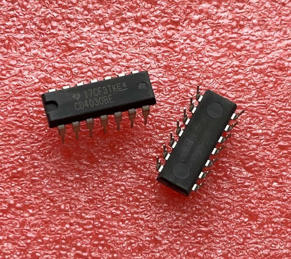 10PCS New CD4030BE CD4030 DIP-14 IC TI