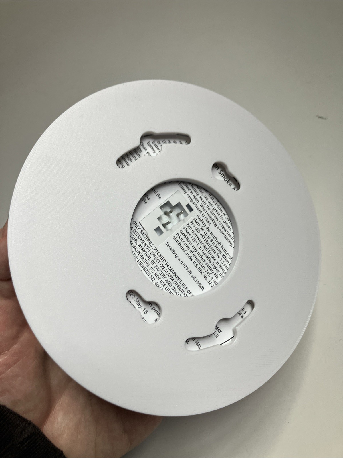 2 Mount Plate Bracket to Multiple Kidde FireX Smoke Alarm Fire Detector READ