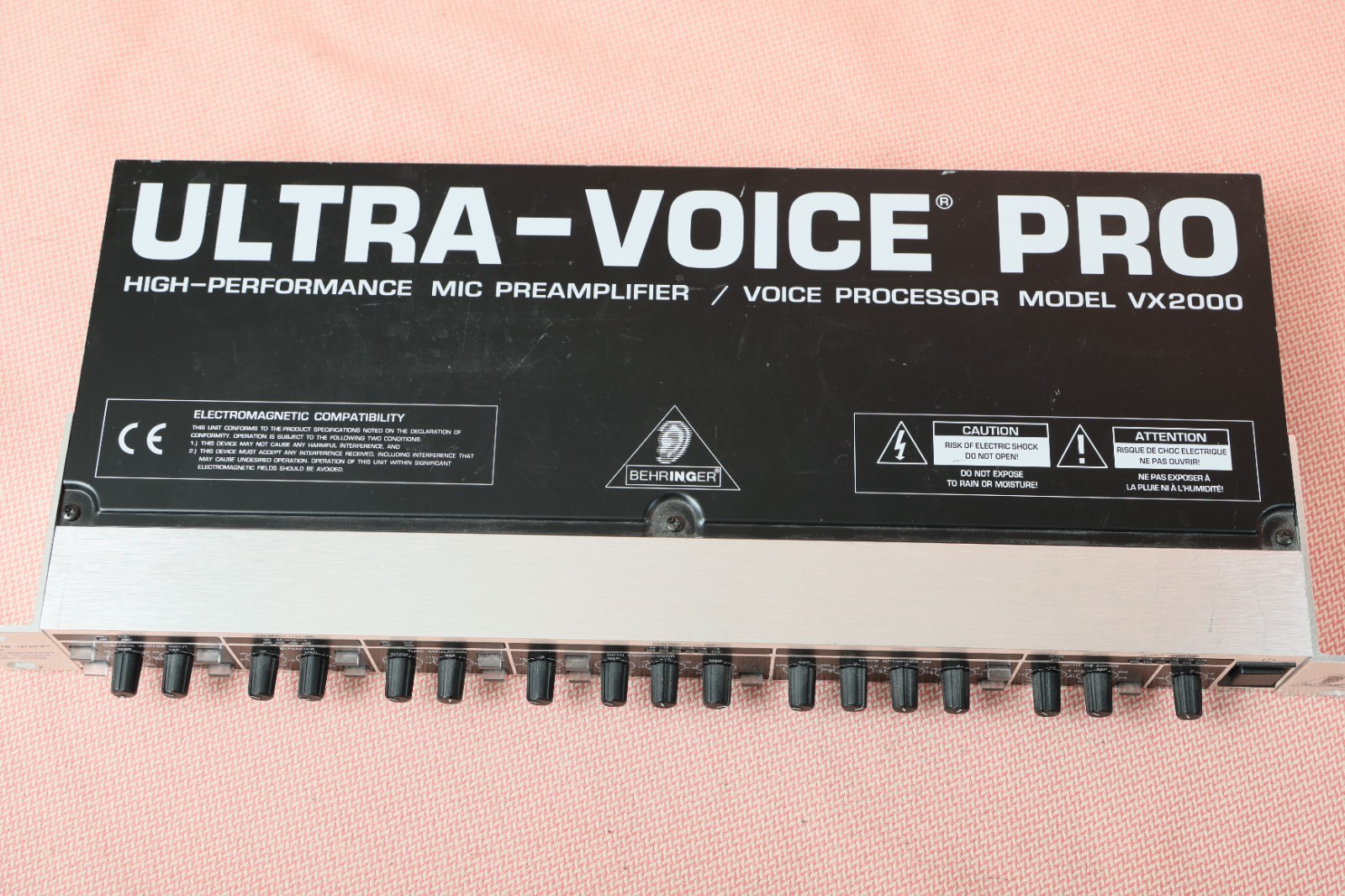Behringer VX2000 Ultra-Voice Pro Mic Preamp / Voice Processor - Tested