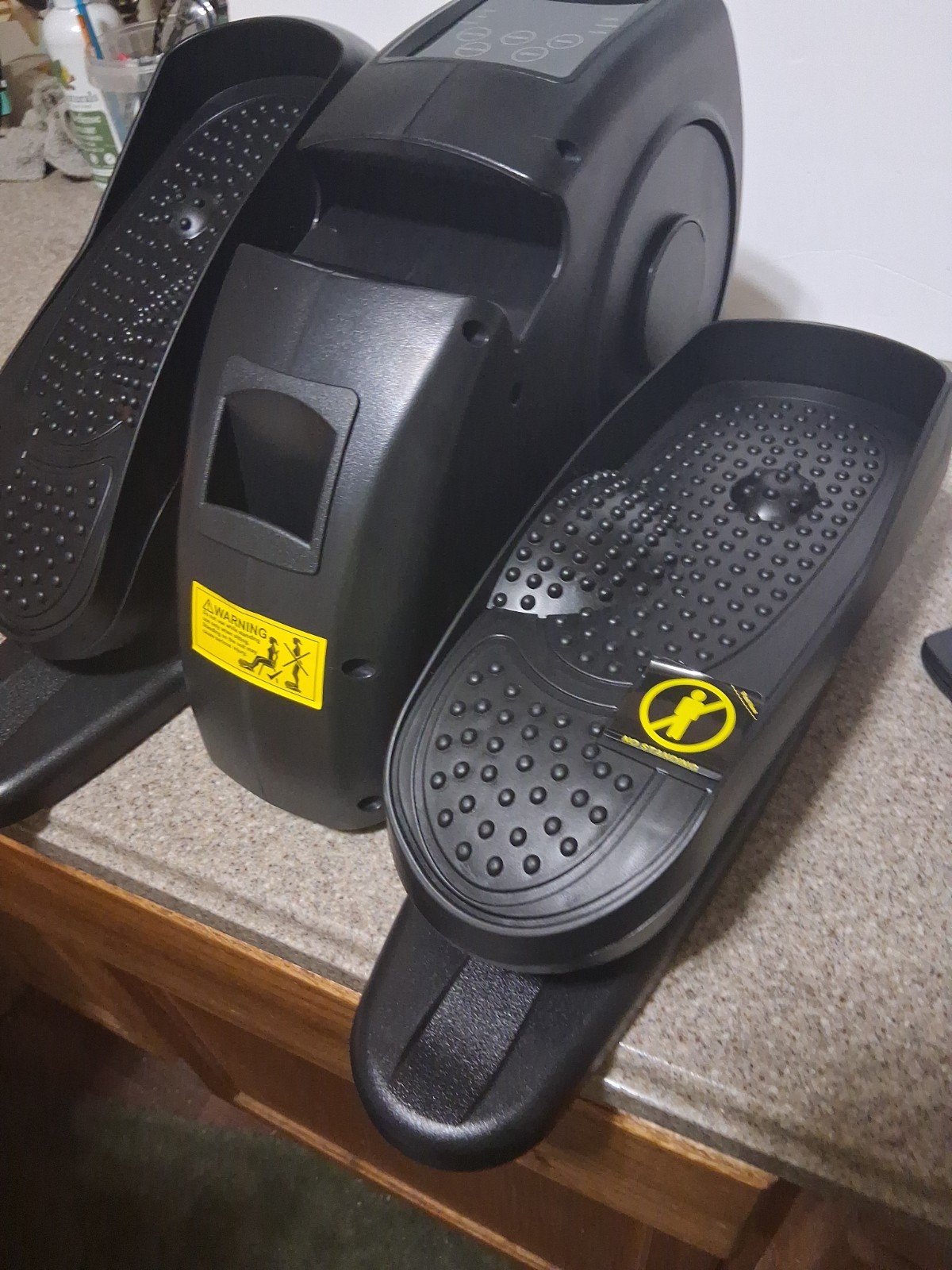 Under Desk Elliptical Mac Electric Foot Pedal Exerciser w/ Remote New Open Box.