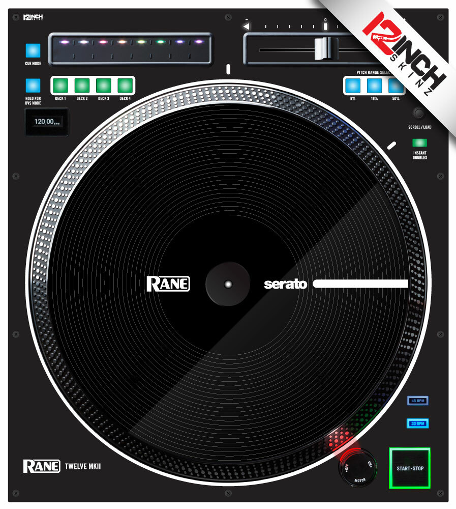Rane Twelve MK2 Skin (SINGLE) black