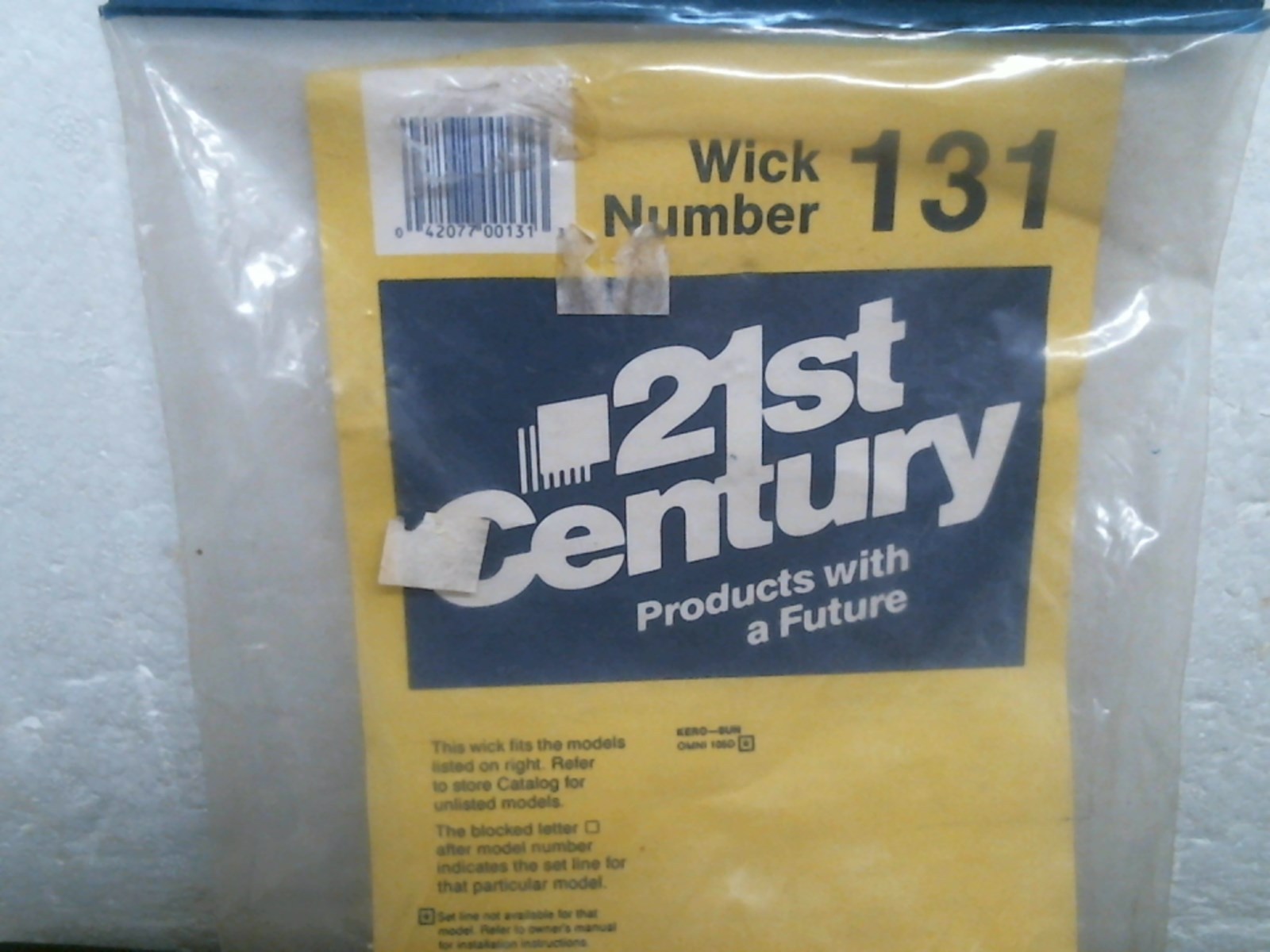 21st Century Kerosene Heater Replacement Wick 131 FREE SHIPPING