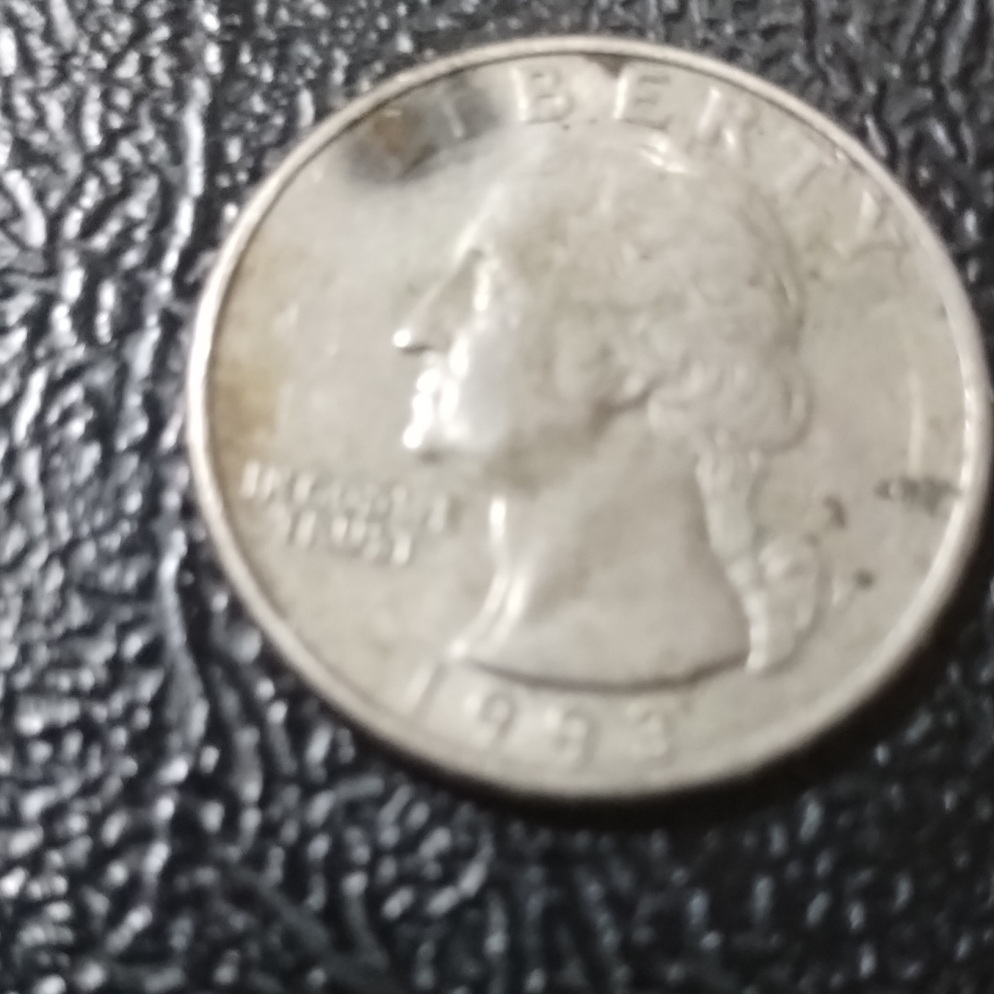 1993-P Washington Quarter Dollar 25C Philadelphia Business Strike Copper KM#164
