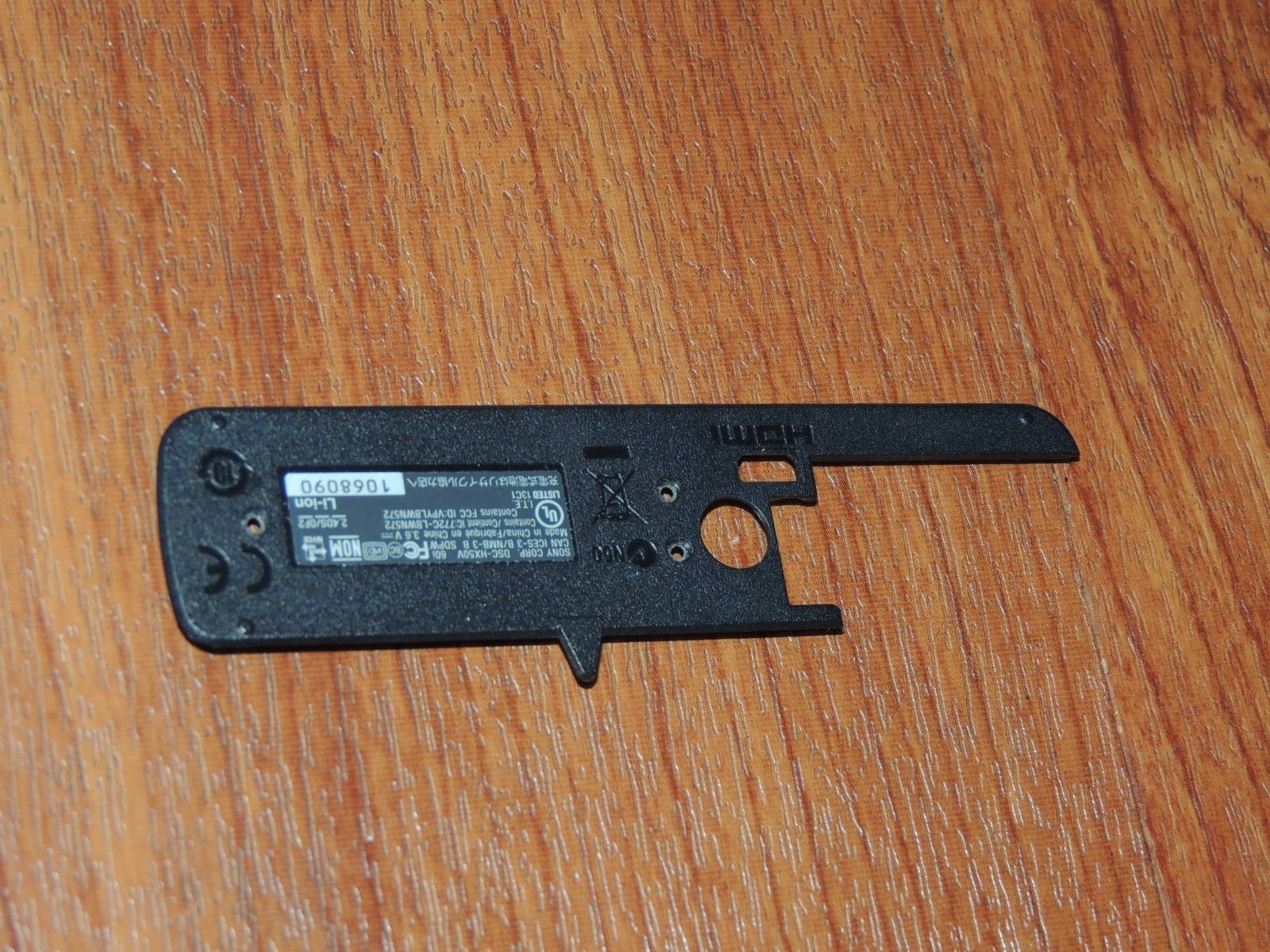Original OEM Genuine Bottom Panel Plate for Sony Cyber-Shot DSC-HX50V - Black