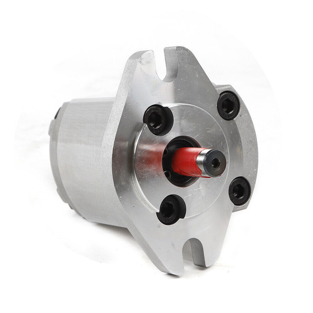 Mini High Pressure Hydraulic Gear Pump SAE Flat Key 6ML/R