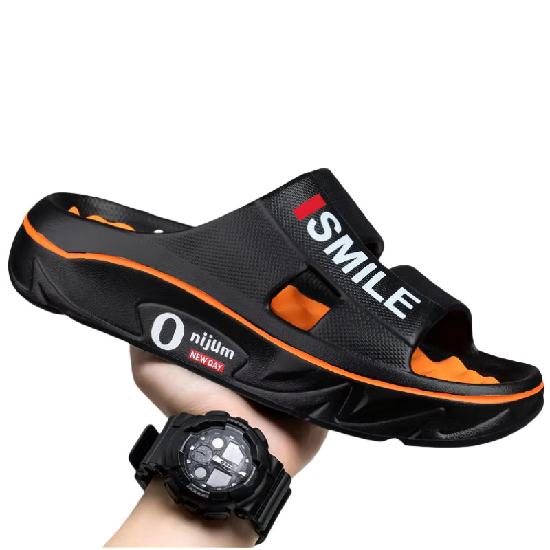 Men's Summer Massage Slippers Comfortable Slides Sandals Shoes Flip Flops Gift