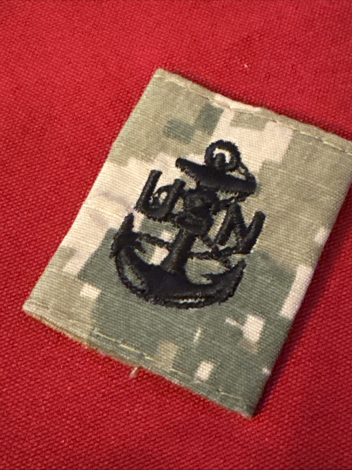 Navy CPO/E7 Rate SlipOn NWU Type III Chief Petty Officer USN Rank Slide F734