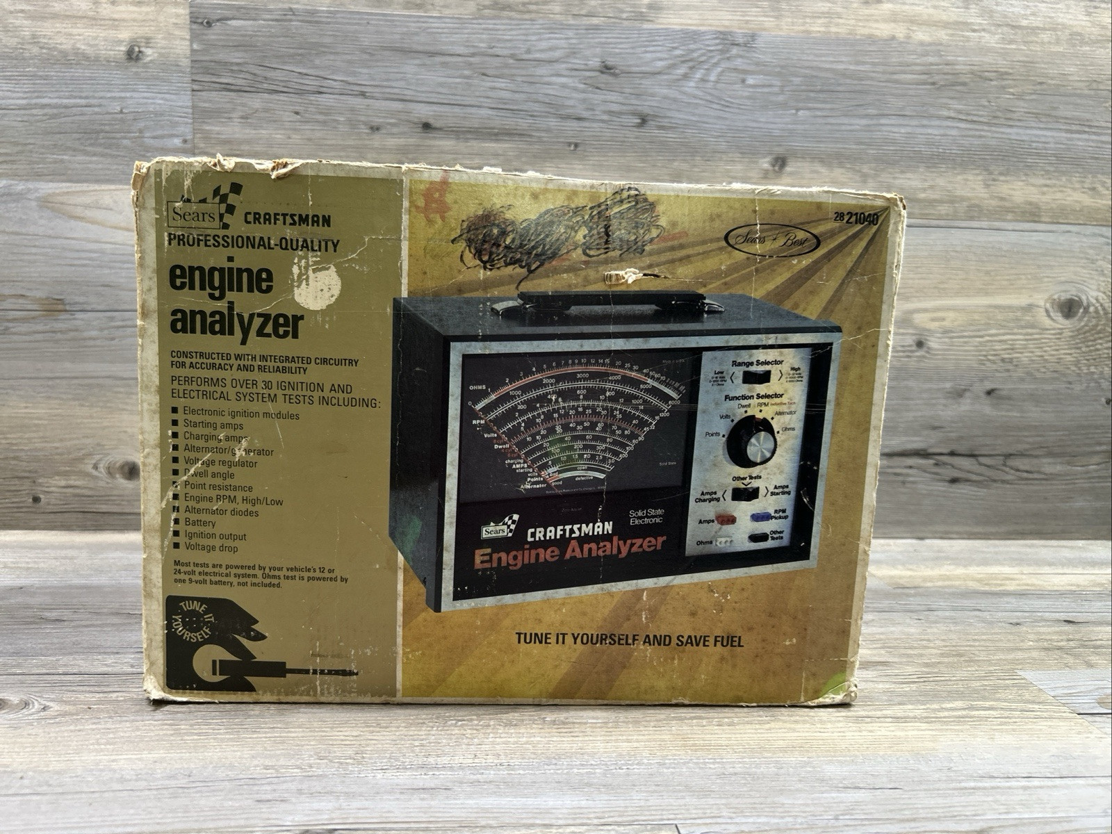Sears Craftsman Professional Engine Analyzer 2821040