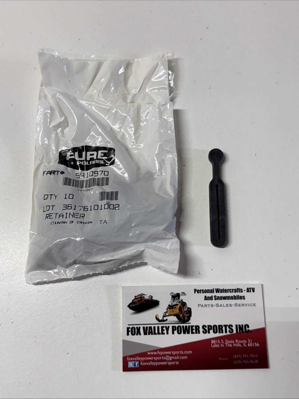 NEW OEM POLARIS WINDSHIELD RETAINER 5410970 SNOWMOBILE