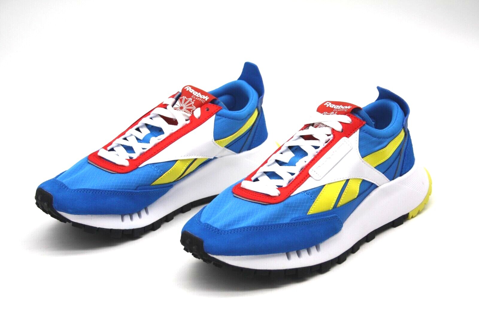 MEN'S REEBOK CLASSIC LEGACY FY7429 Dynamic Blue Yellow RUNNING SHOE