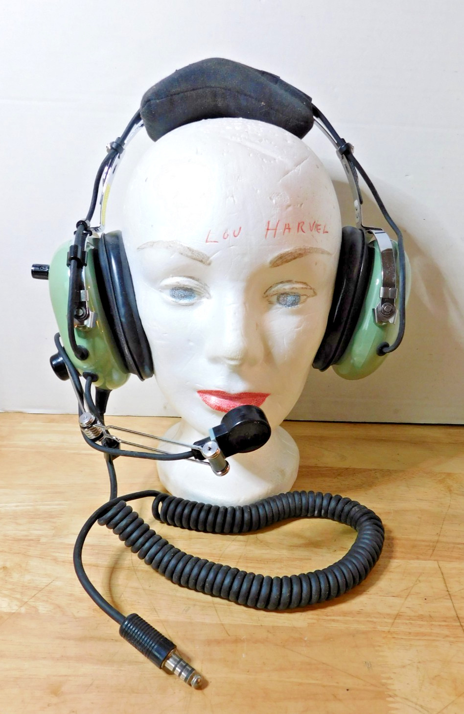 David Clark H10-76 Aviation Headset PN: 12510G-21 Miltary 24 Decibels, 11/2