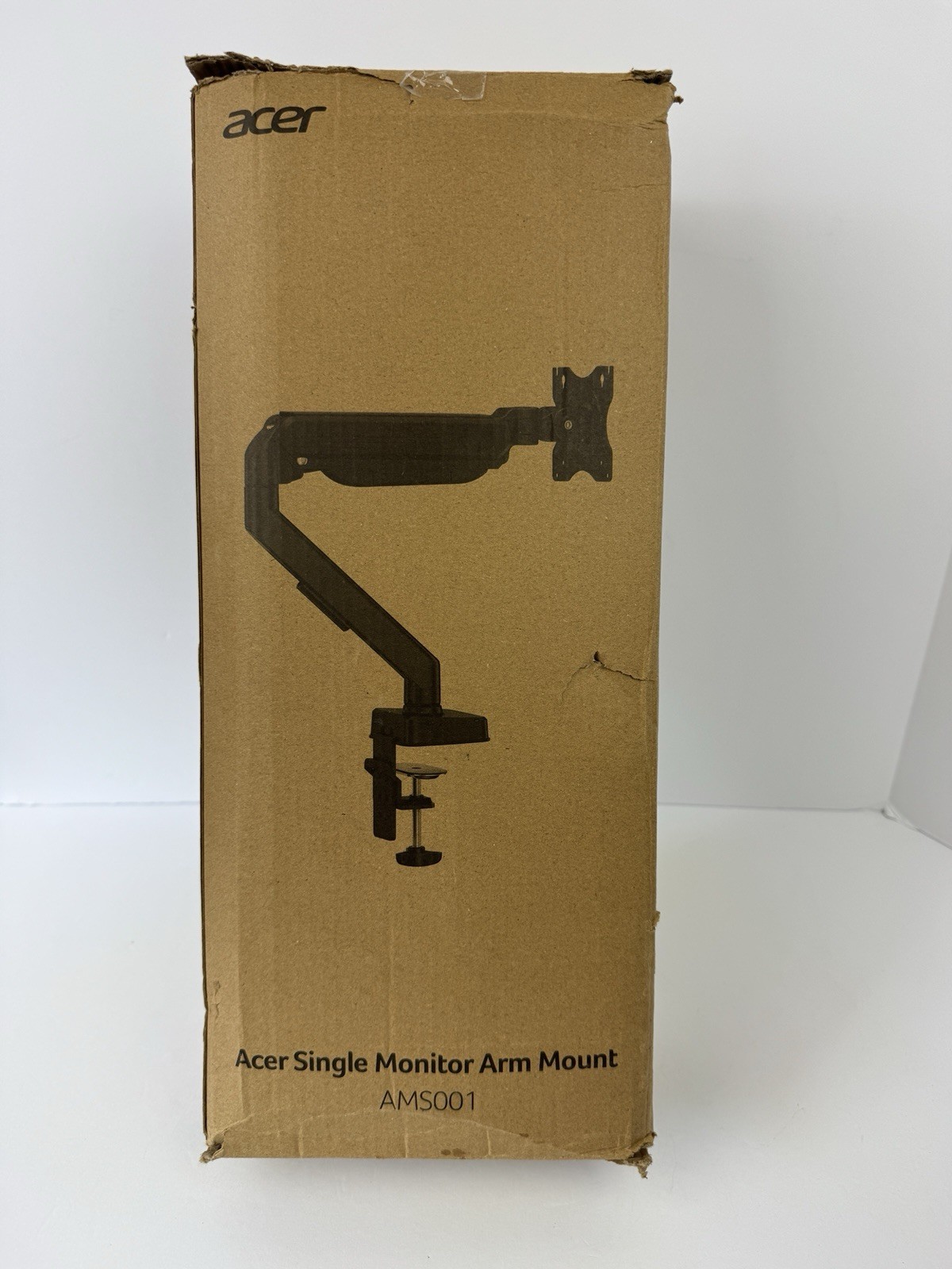 Acer Single Monitor Arm Desk Mount For 17-34 Inch Screen, Gas Spring Monitor Arm