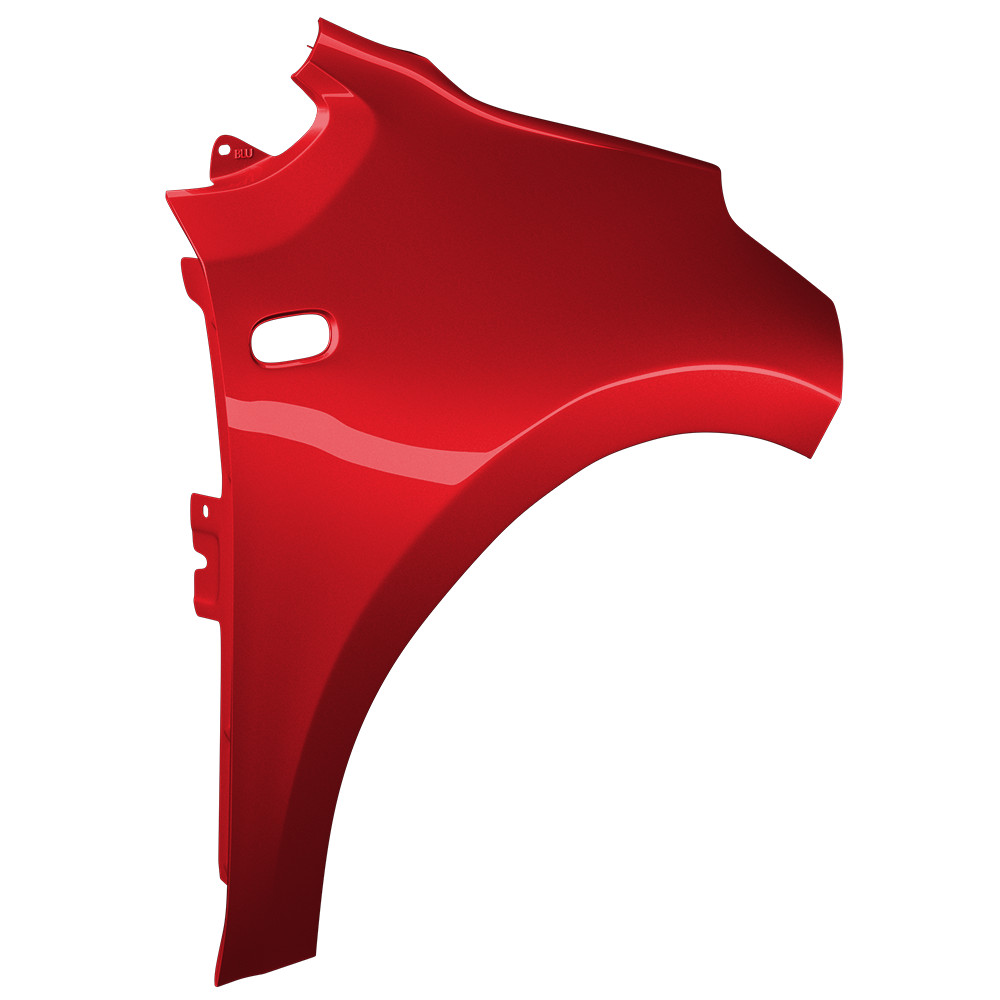 Fender for VW Up! LY3D Right Red 2012-2016 Front Painted New