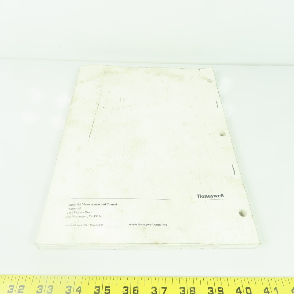 Honeywell UDC2500 Universal Digital Controller Product Manual