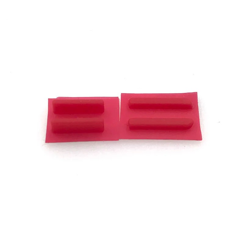1Set For 3DS Console Rubber Feet Cover Top Upper Screen Silicone Pad Replacement