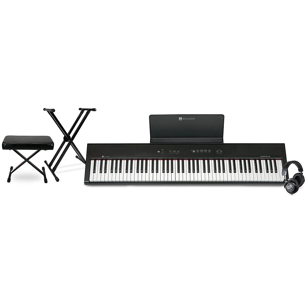 Williams Legato LE 88 Key Digital Piano Essentials Package