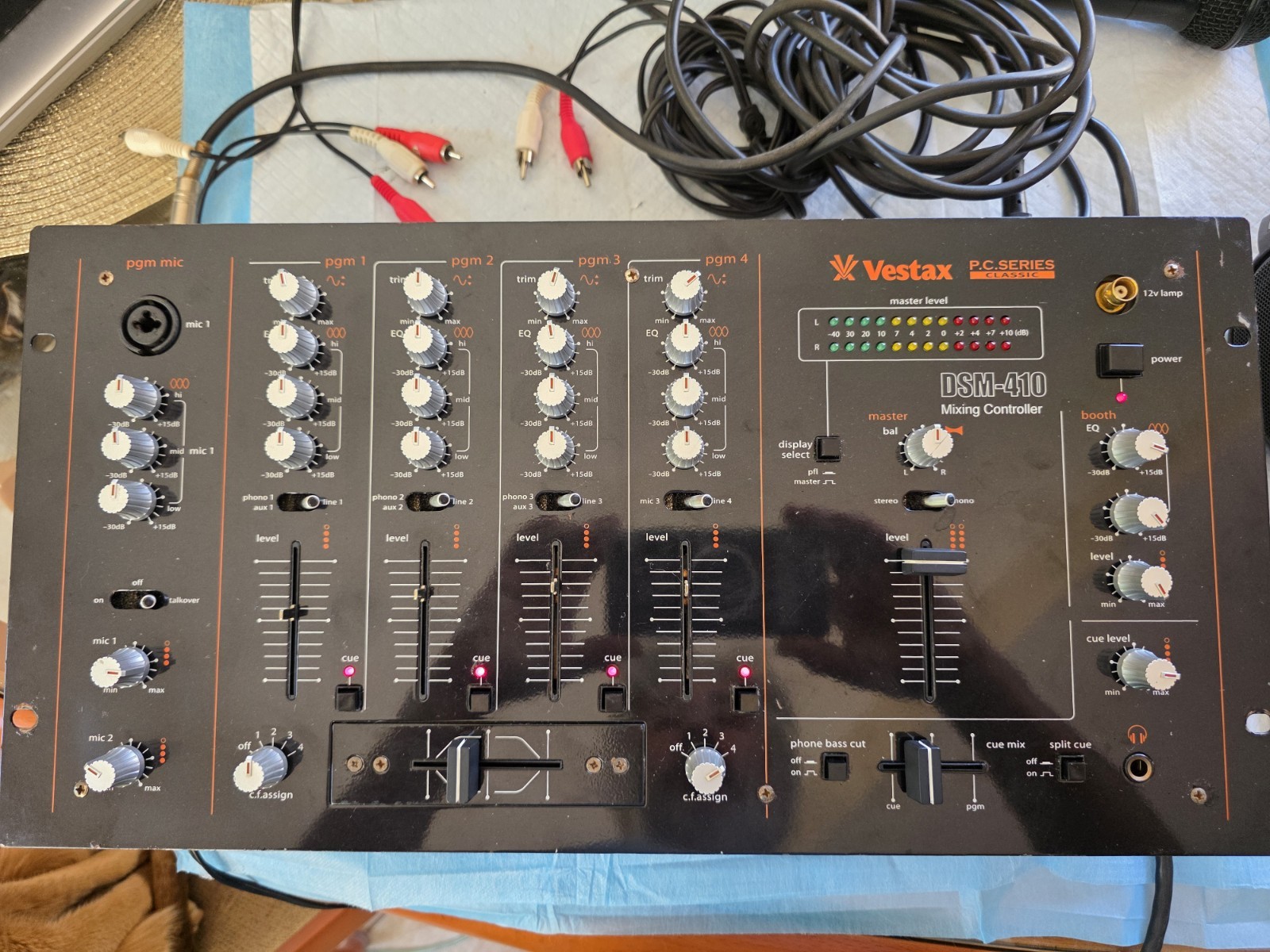 Vestax DSM-410 Mixing Controller Serviced Refurbished Works