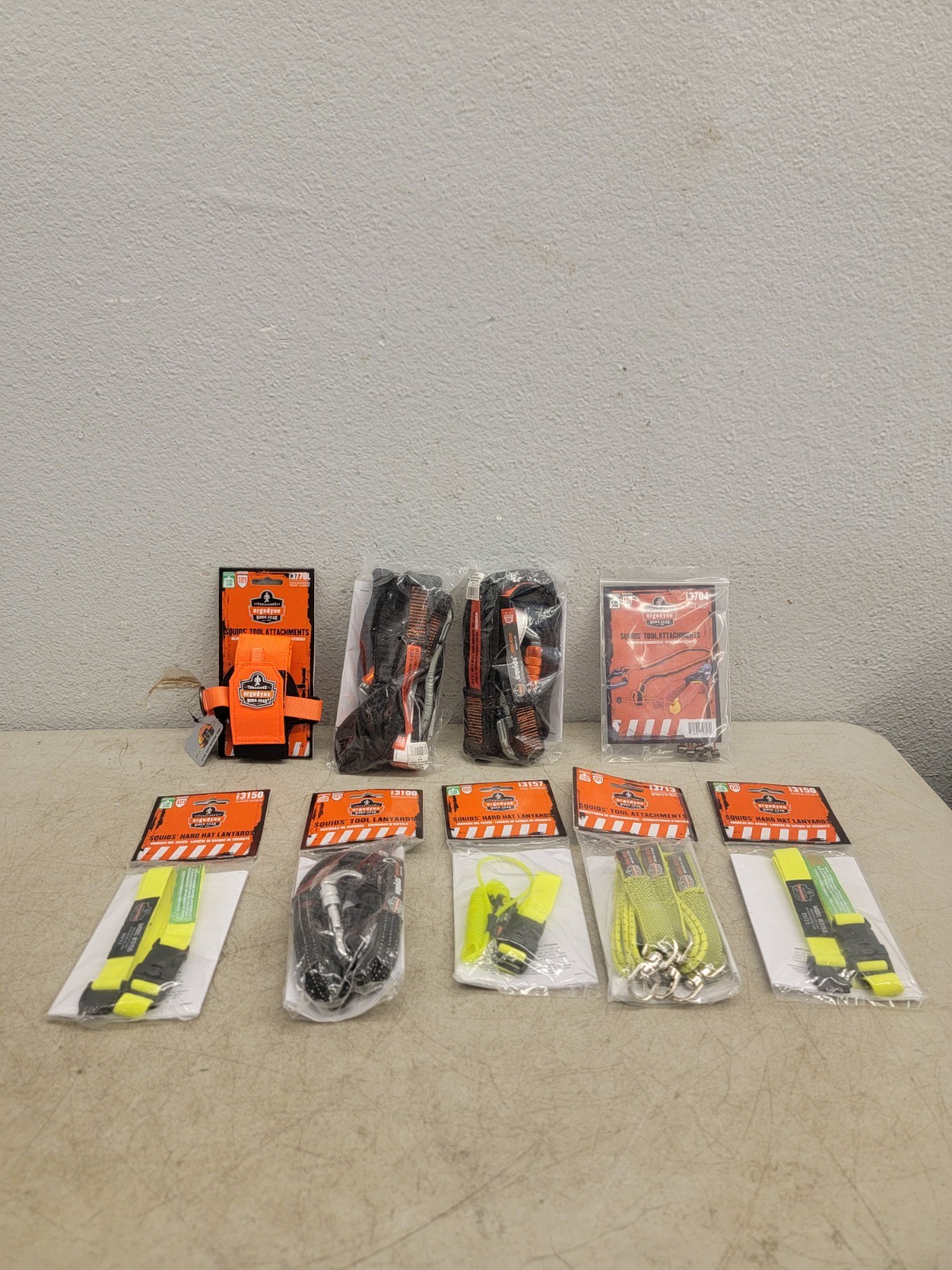 Lot of 9 Ergodyne - Model 3770L, 3129, 3704, 3150, 3100, 3157, 3713