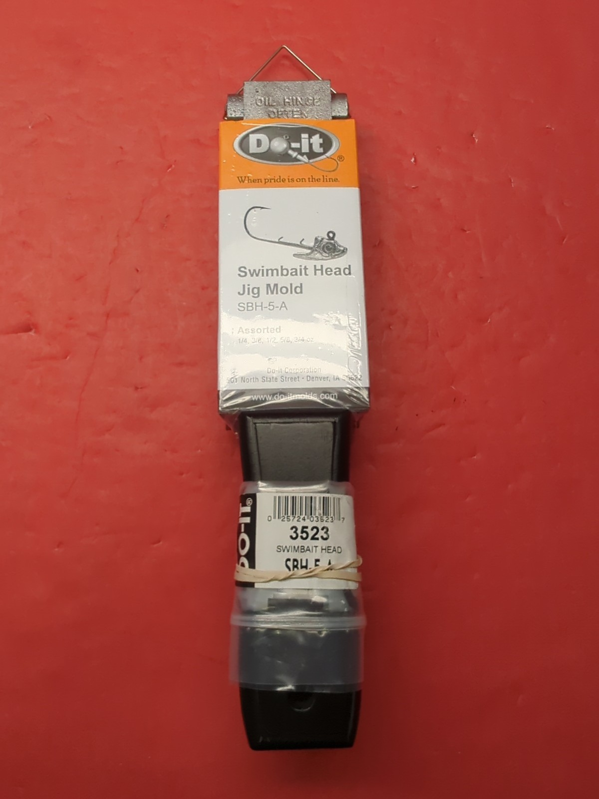 3523-NEW. DO-IT SWIMBAIT HEAD JIG MOLD-SBH-5-A