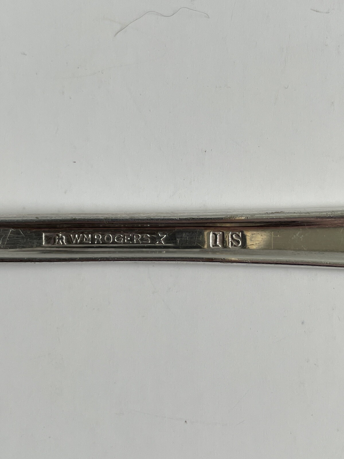 Wm Rogers Stratford Large Serving Spoon Starlight Claridge Heritage Pattern
