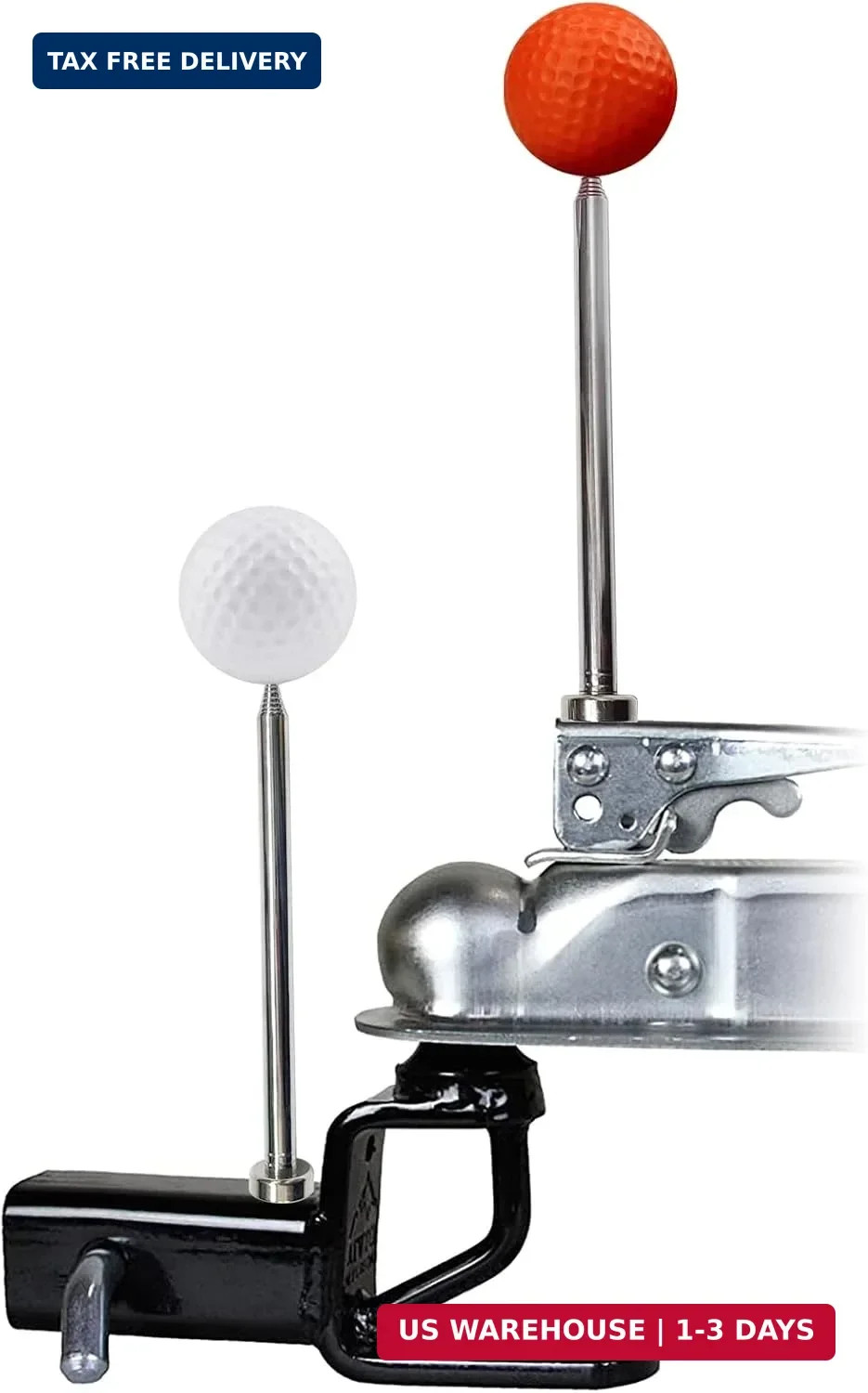 2pcs Tall Adjustable Magnetic Alignment Kit, Trailer Guide Poles, RV Accessories