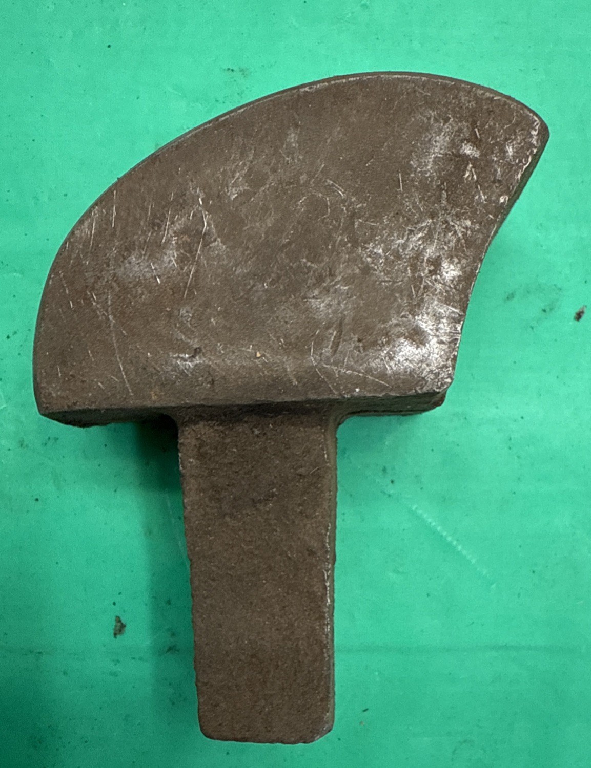 CUPPING/CURVED HALF-MOON. STAKE ANVIL HARDY TOOL Blacksmith Tool 3/4” Shank