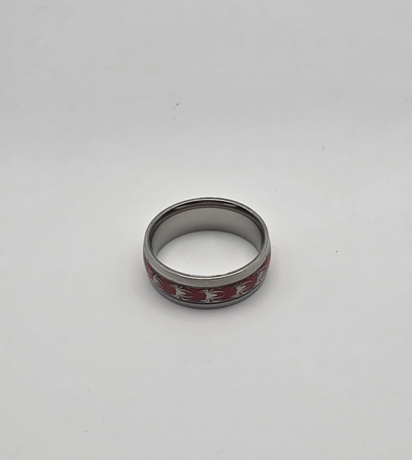 Marvel Spiderman Sterling Silver Ring Size 10