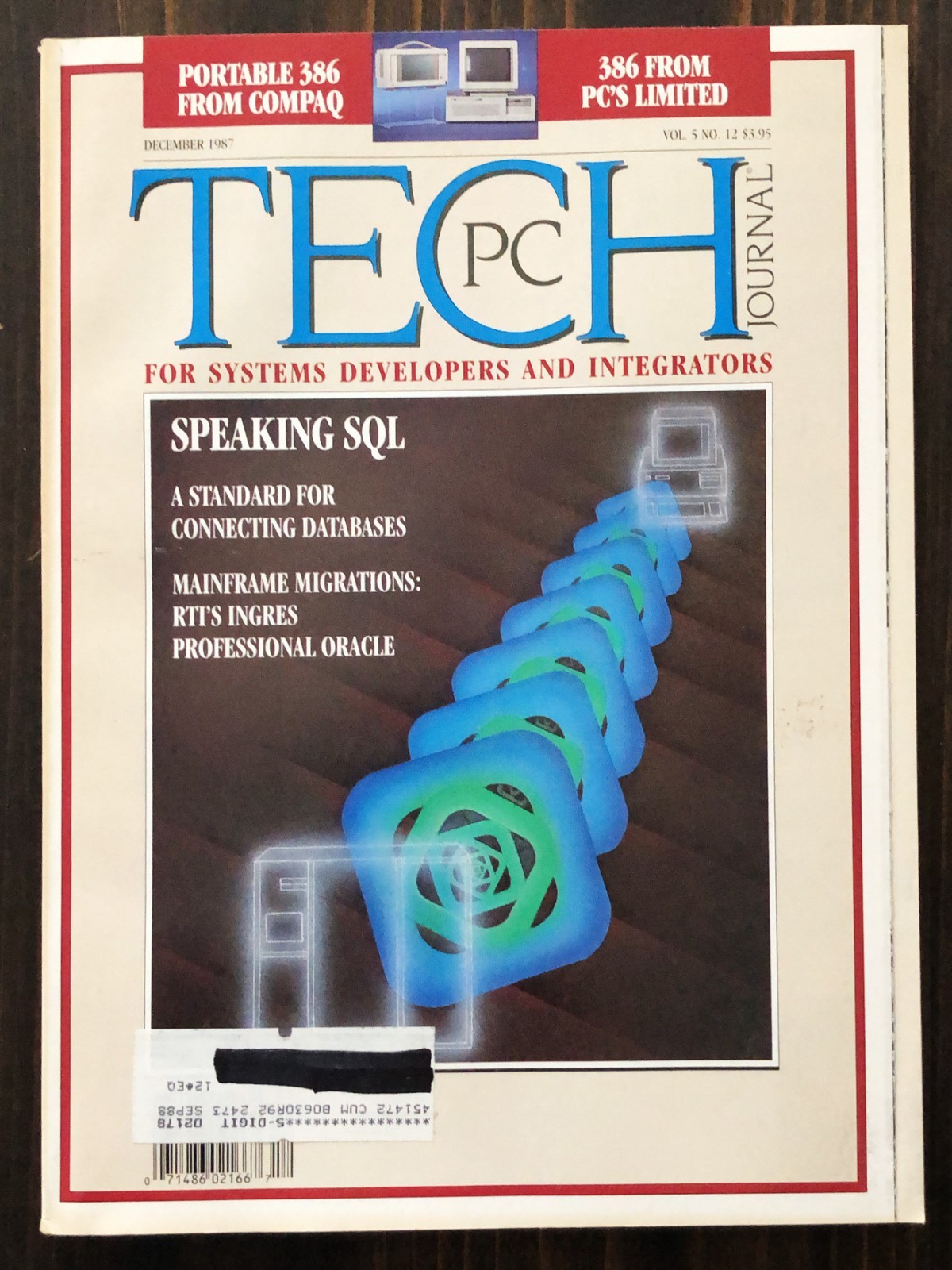 PC Tech Journal Magazine, December 1987, Vol. 5 No. 12  IBM Personal Computer