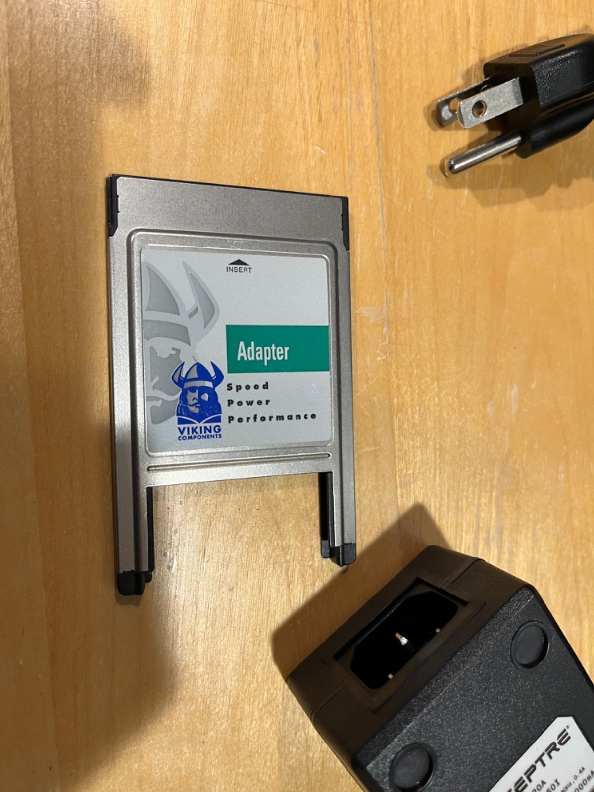 Vintage Adtron Accent SCSI PCMCIA Card Reader with Compact Flash Adapter
