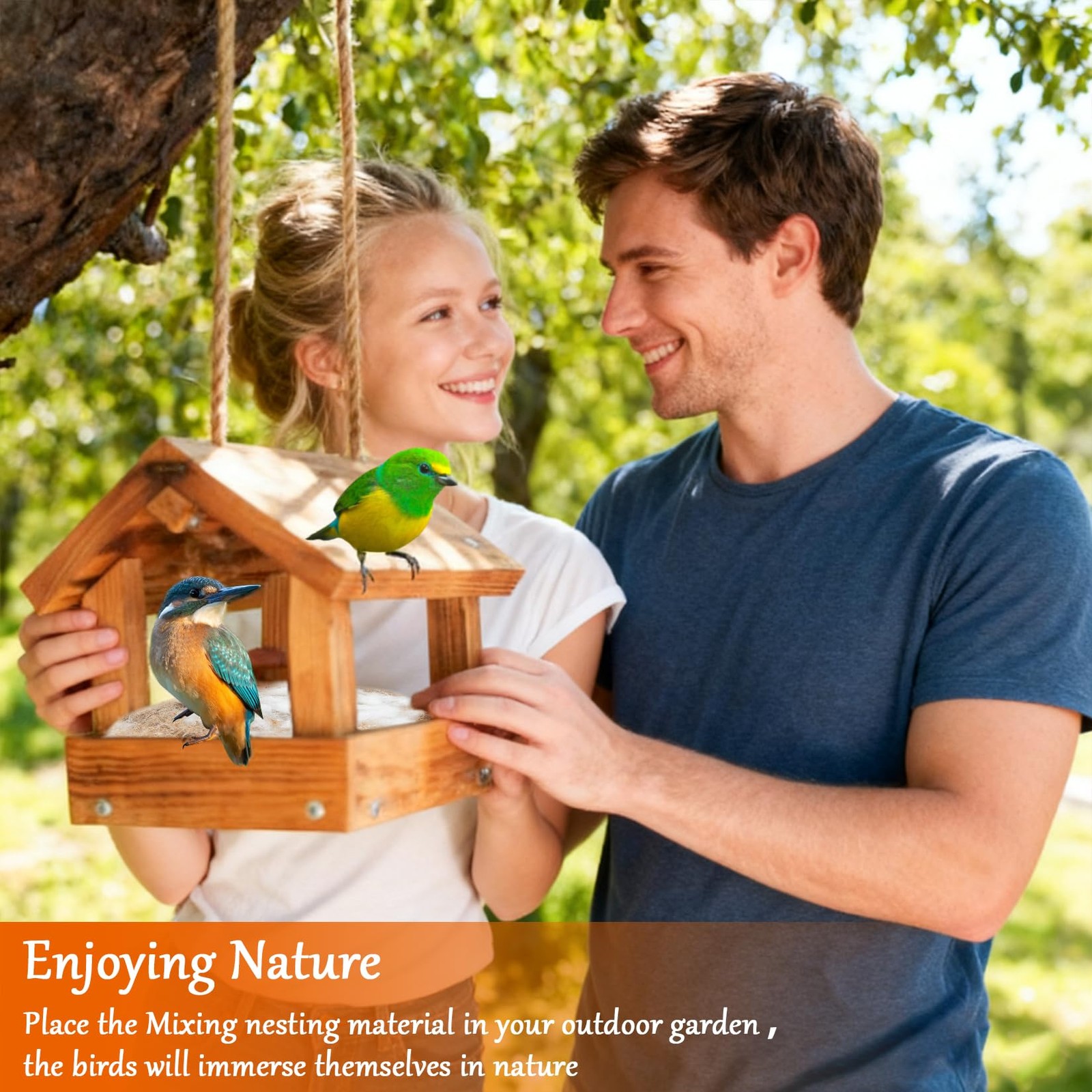 Sukh Bird Nesting Material - Bird Nests Bedding Hummingbird Nesting Material ...