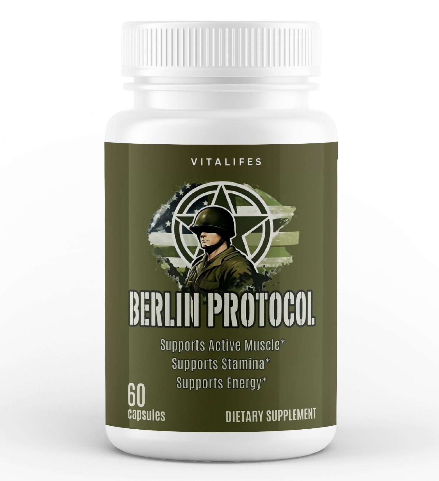 Berlin Protocol Capsules for Men – For Male Performance, Energy & Stamina 60ct