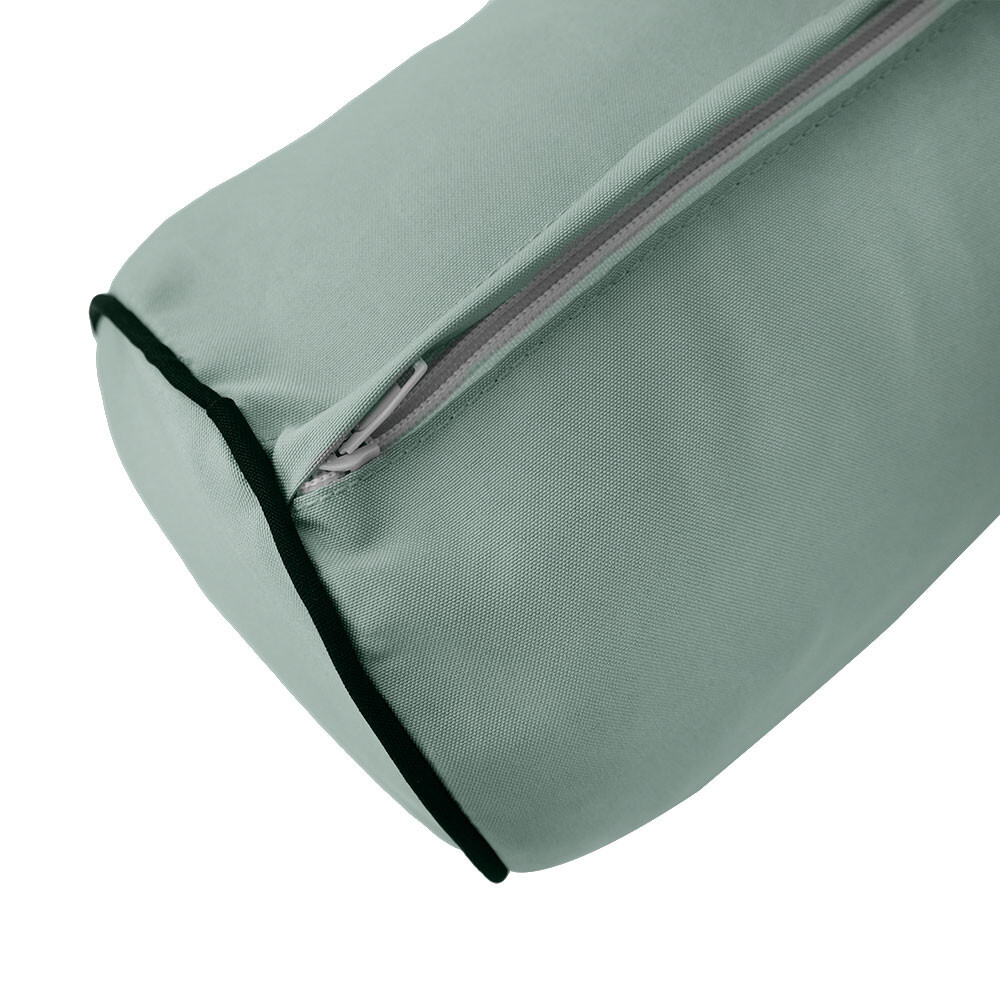 SLIPCOVER ONLY S5 Daybed Mattress Bolster Cover Contrast Pipe Trim Twin-XL AD002