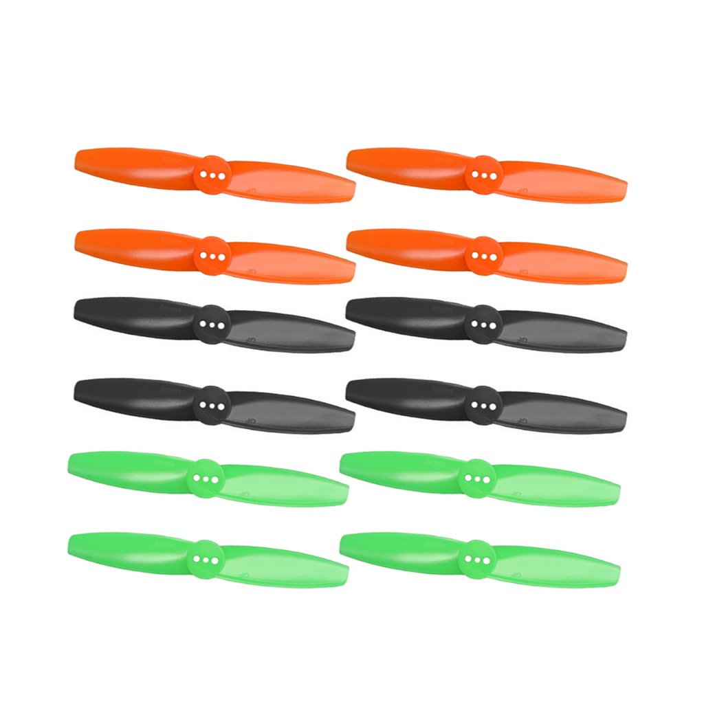 6 Pairs GEMFAN 3025BN PC 2-Blade 3-Hole Head Propellers for Micro FPV Drone