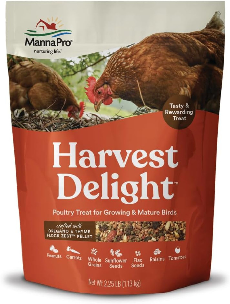 Harvest Delight - Whole Ingredient Chicken Treat - Harvest Mix of Grains, Raisin