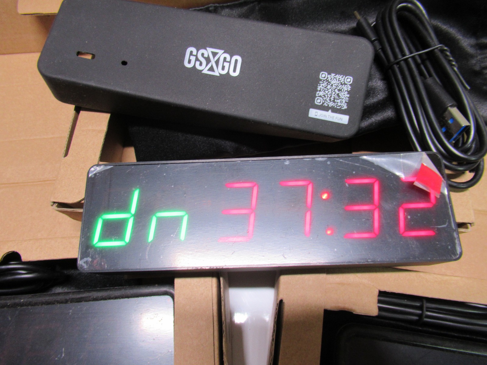 3 Portable Gym Timer Clock Magnetic Workout Interval Timer Battery Stopwatch 6"