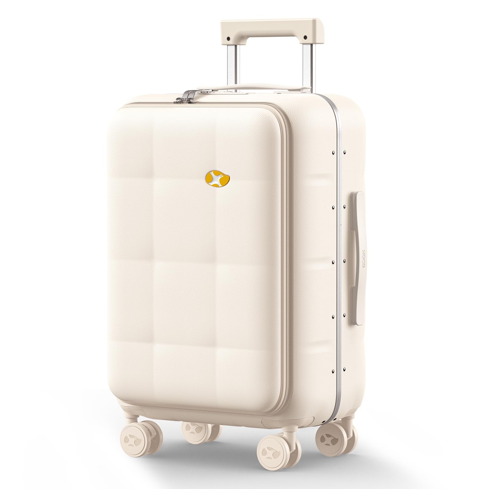 Carry On Luggage with TSA Lock, 20 Inch PC Hardside Suitcase, Front Opening A...