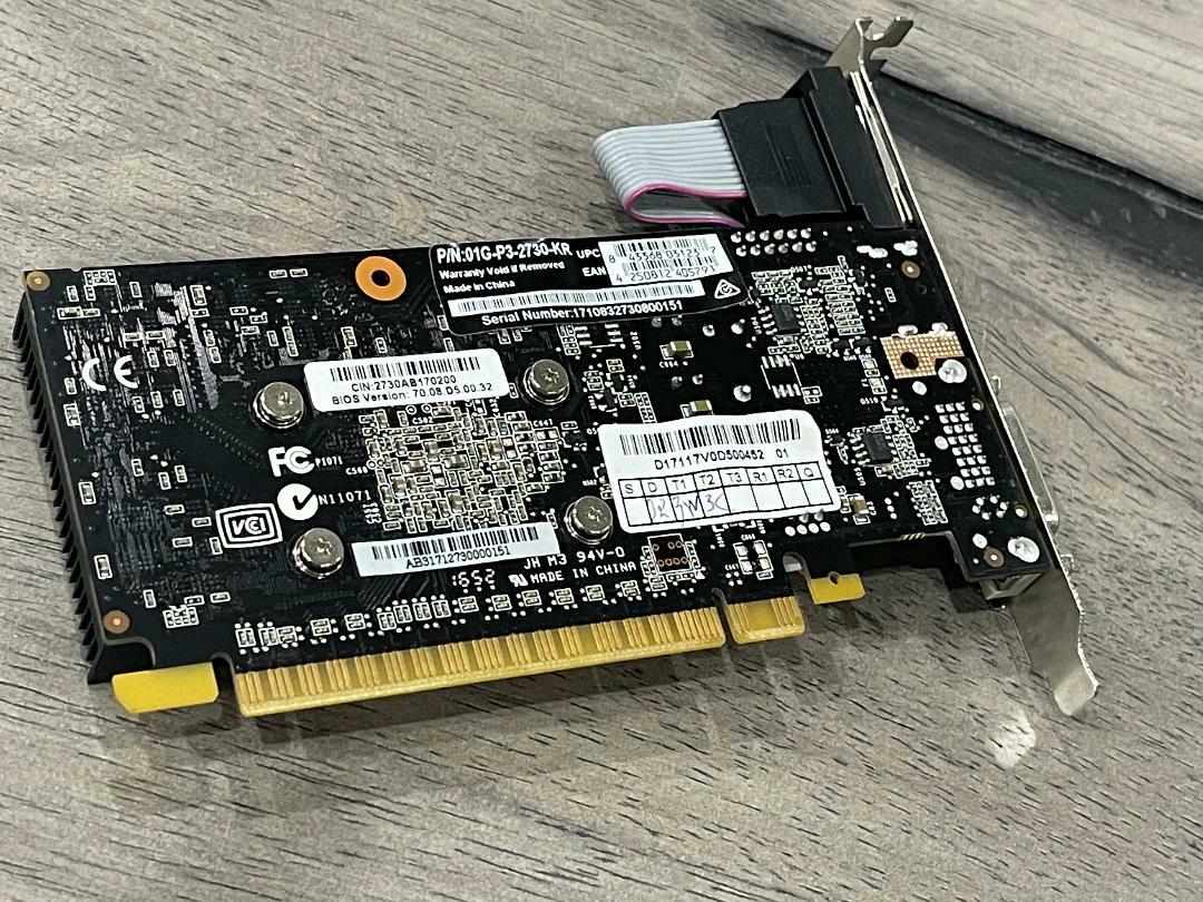 EVGA NVIDIA GeForce GT730 2GB GDDR5 Graphics Card 02G-P3-3733-KR Excellent