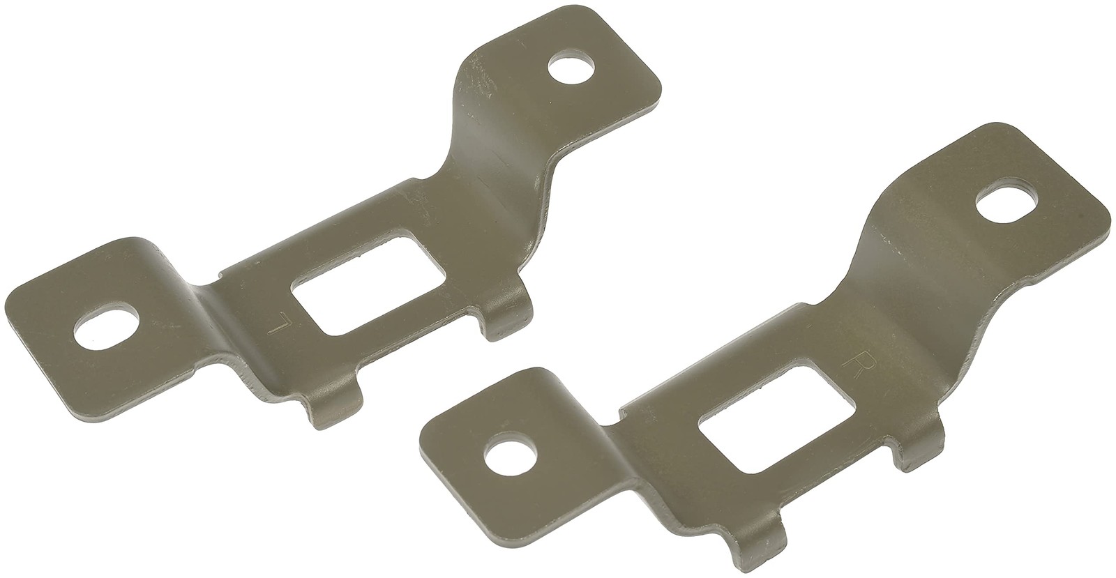 2 Pack Tailgate Latch Striker Plates Black For Chevrolet GMC Trucks