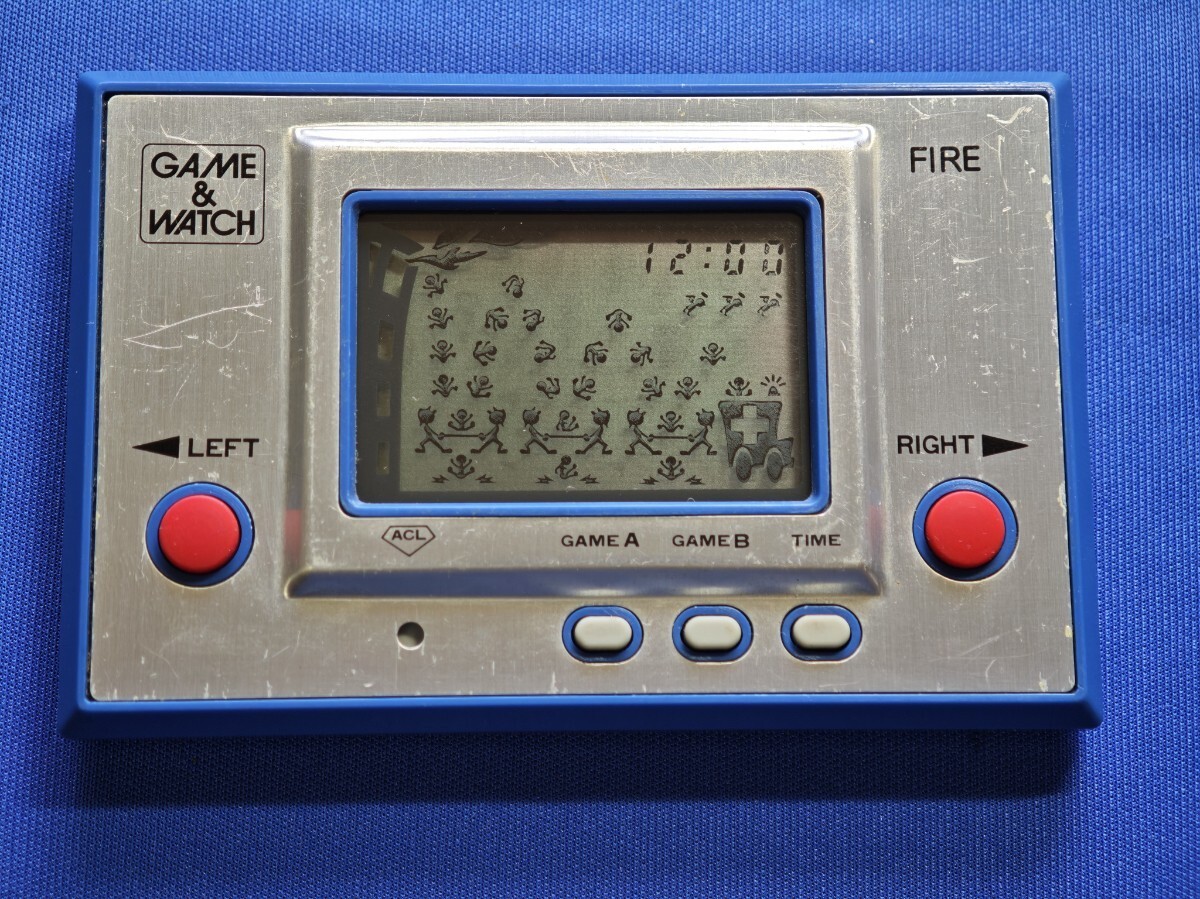 Game & Watch FIRE (working condition)
