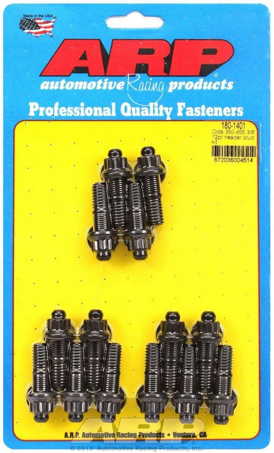 ARP 180-1401 180-1401 Header Stud Kit - 12pt. fits Olds V8