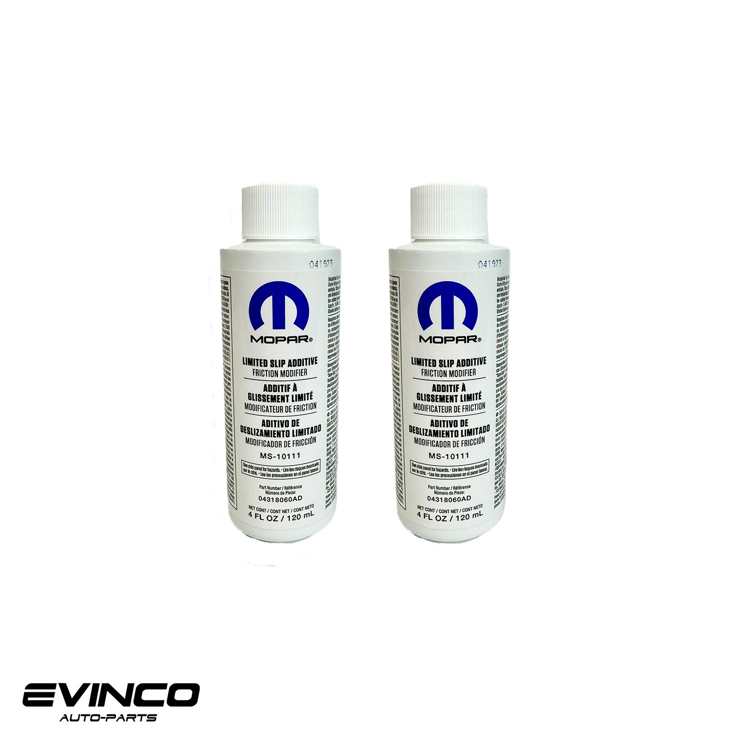 Mopar Axle Lubricant Kit of 2 Quarts (4318060AD)