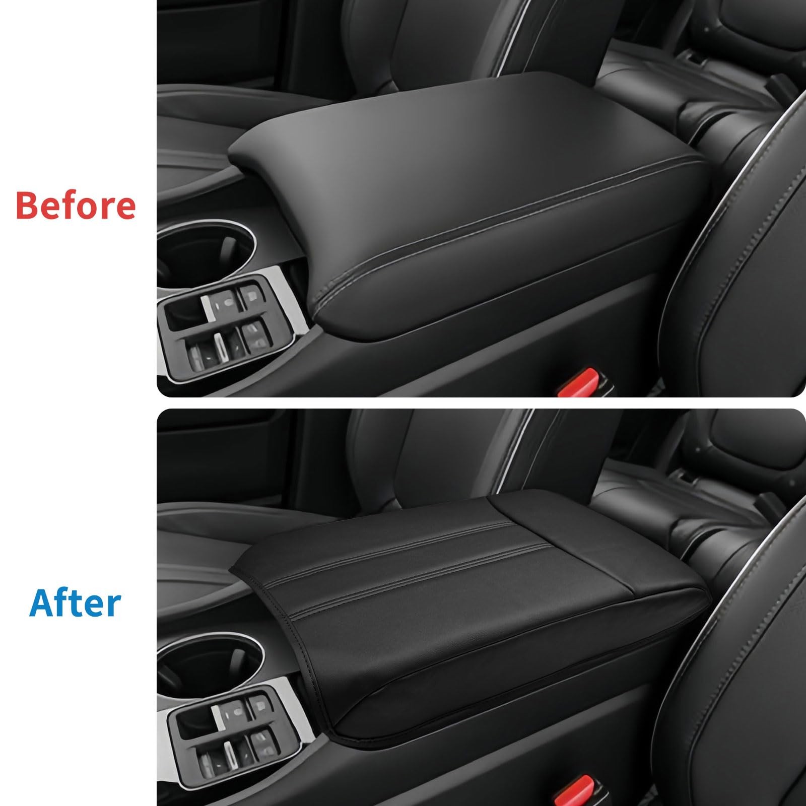 Zxiaochun Black Stitching Console Cover Pilot/Ridgeline