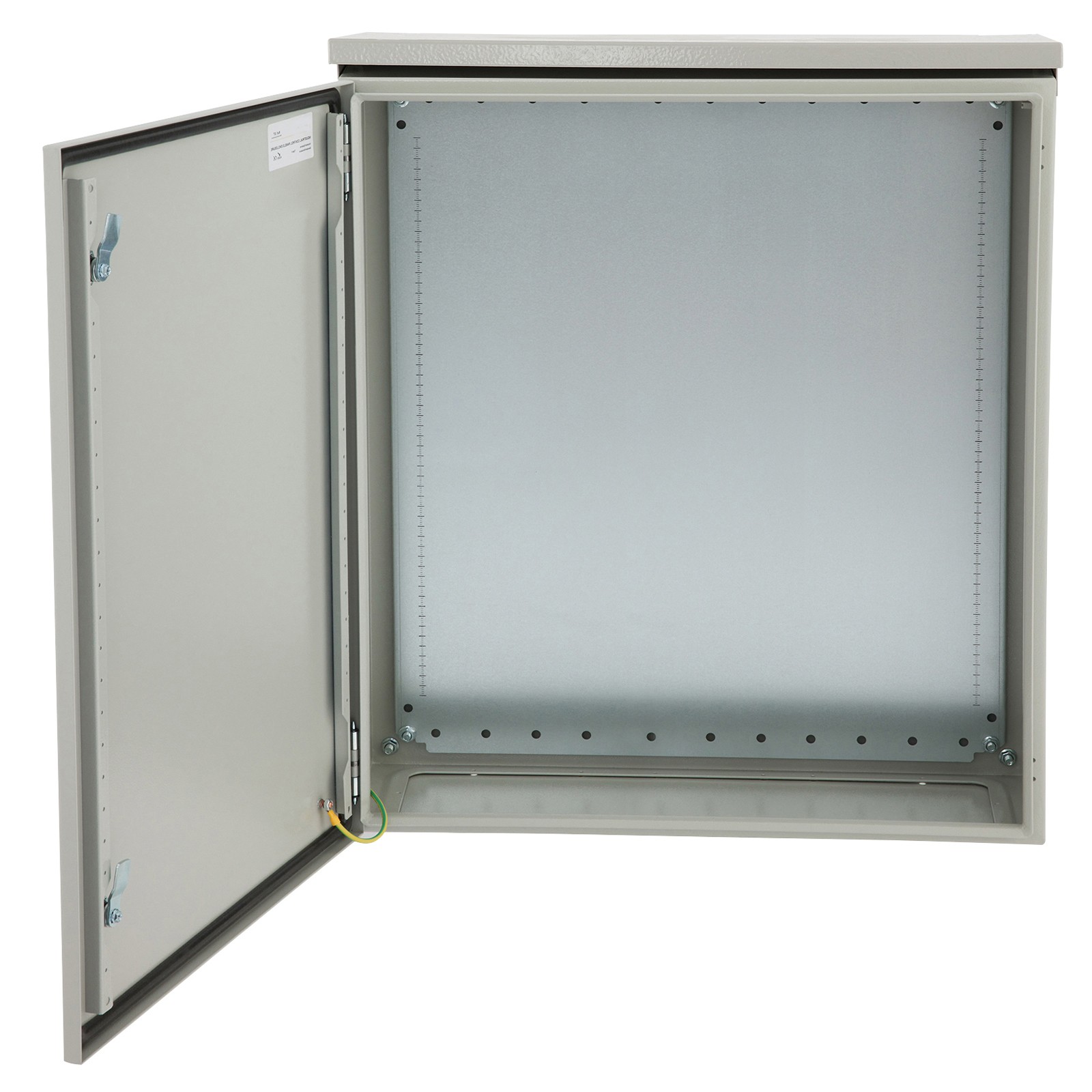 Uimoso Electrical Steel Enclosure Box 24 x 24 x 12 in NEMA 4 for Outdoor Use