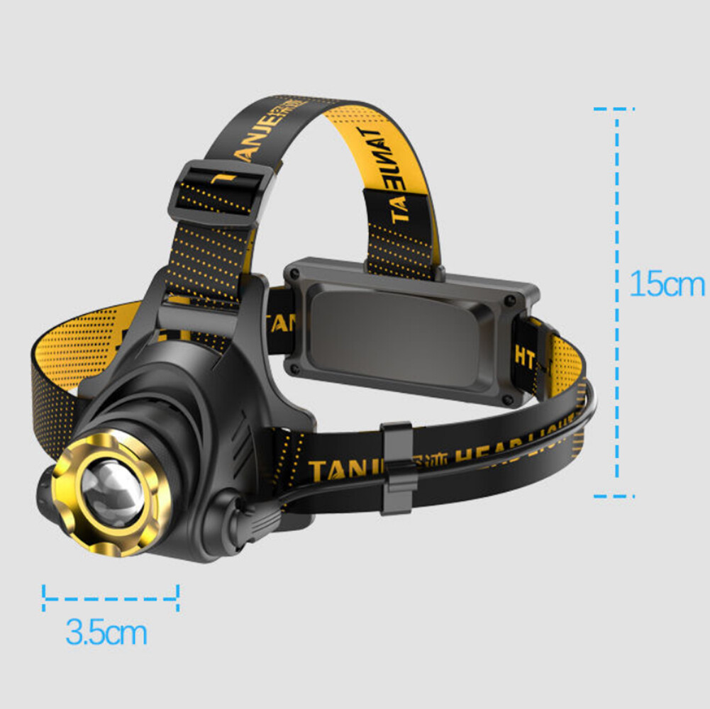 USB Rechargeable Headlight Super Bright LED Headlamp Head Torch US Warehouse
