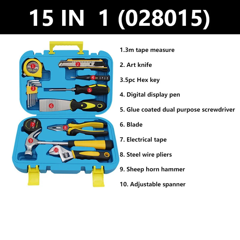 Household Maintenance Management Screwdriver Plier Combination Set Tool