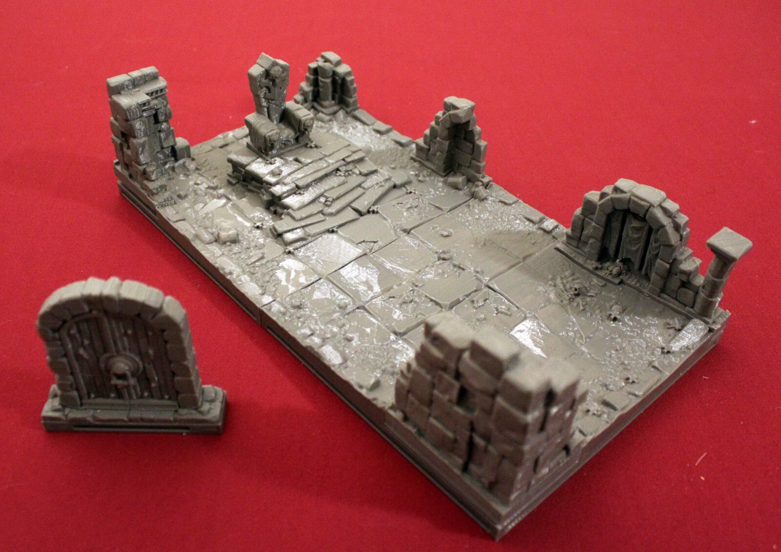 Dungeon Tiles The Throne of Fear 28mm D&D Warhammer Quest League of Dungeoneers