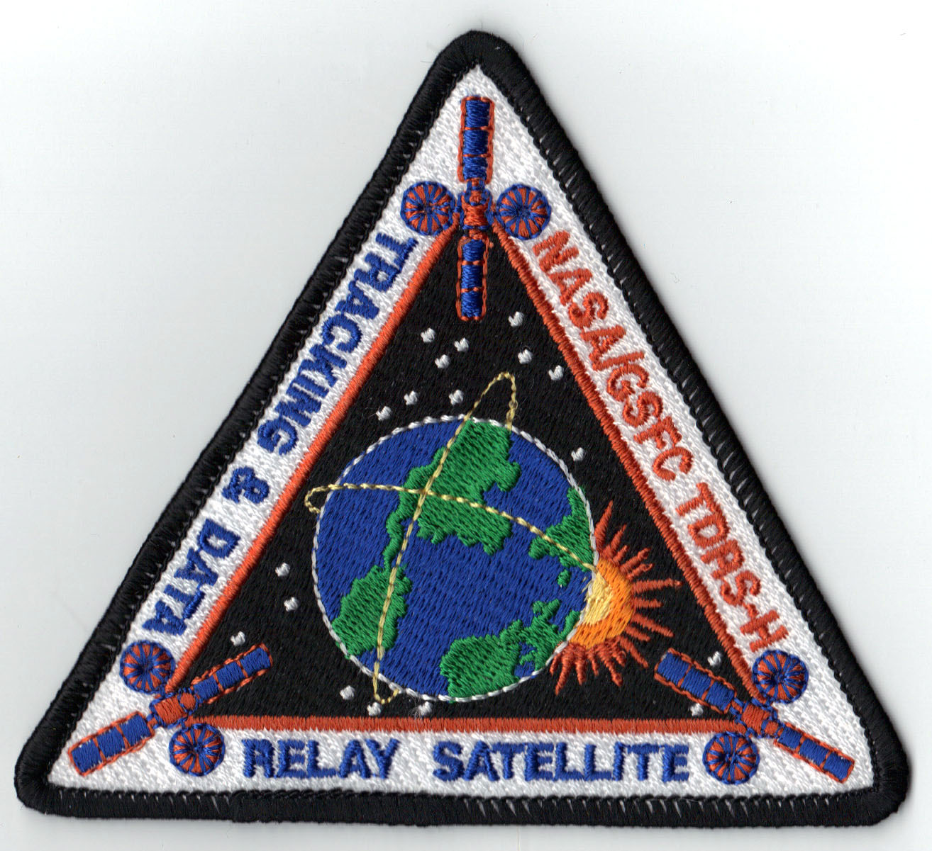 NASA GSFC - TDRS-H - TRACKING & DATA RELAY SATELLITE SPACE Mission PATCH